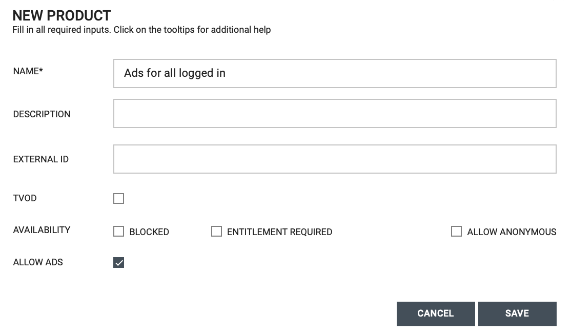 Customer Portal Asset Example